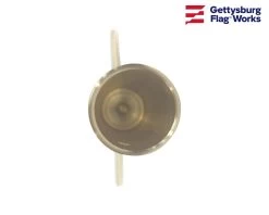 Plain Church Cross Gold Finial - Choose Options -Flags and Banners Store img 0642