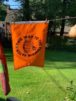 This Way To The Pumpkin Patch Flag-Choose Options 13 This Way To The Pumpkin Patch Flag-Choose Options -Flags and Banners Store img 0981