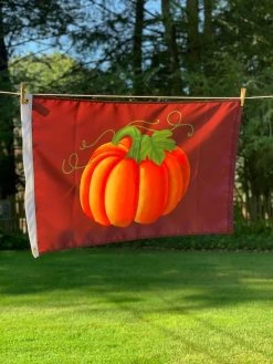 Pumpkin Flag-Choose Options -Flags and Banners Store img 0993