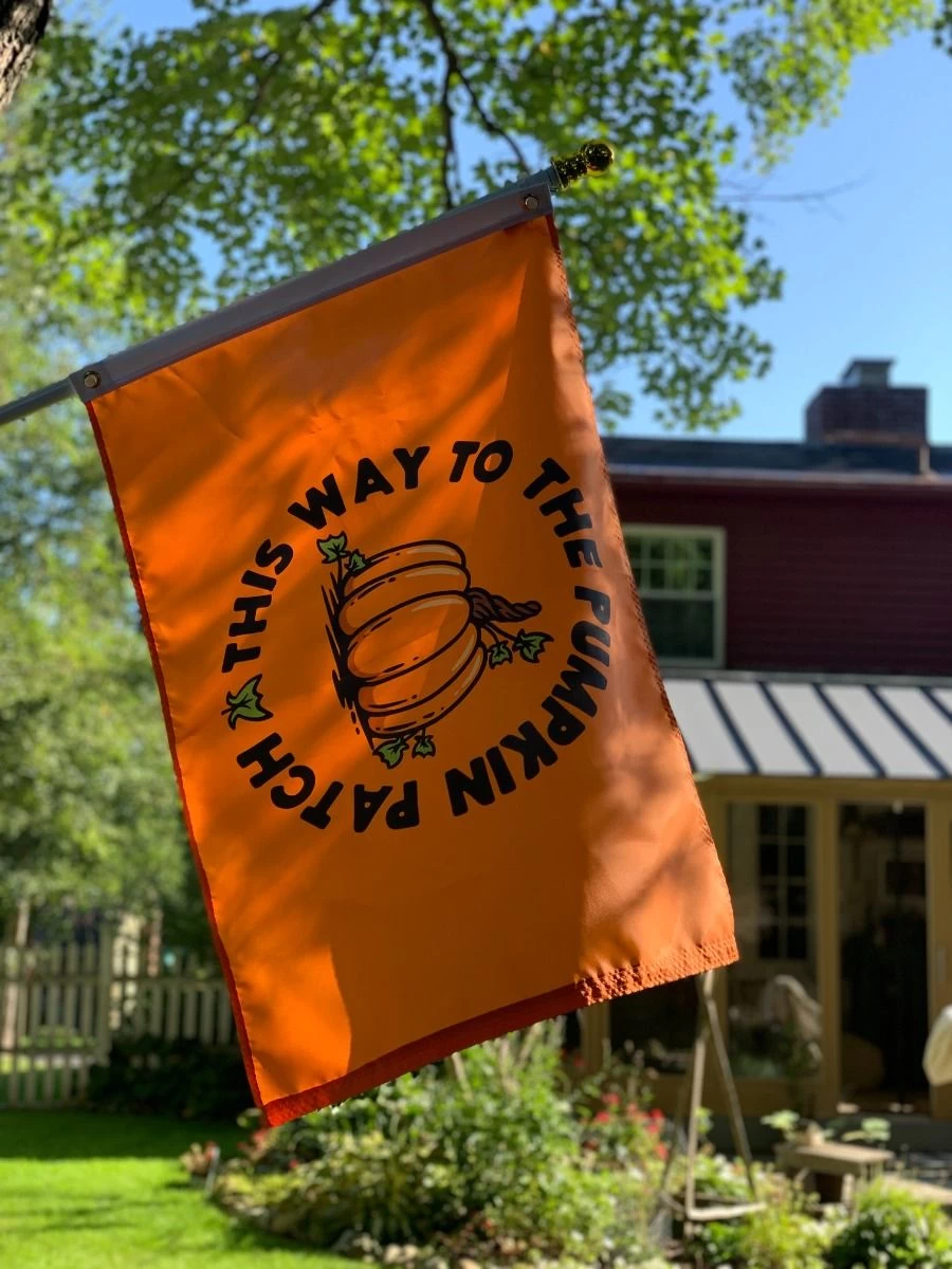 This Way To The Pumpkin Patch Flag-Choose Options 3 This Way To The Pumpkin Patch Flag-Choose Options - Image 3