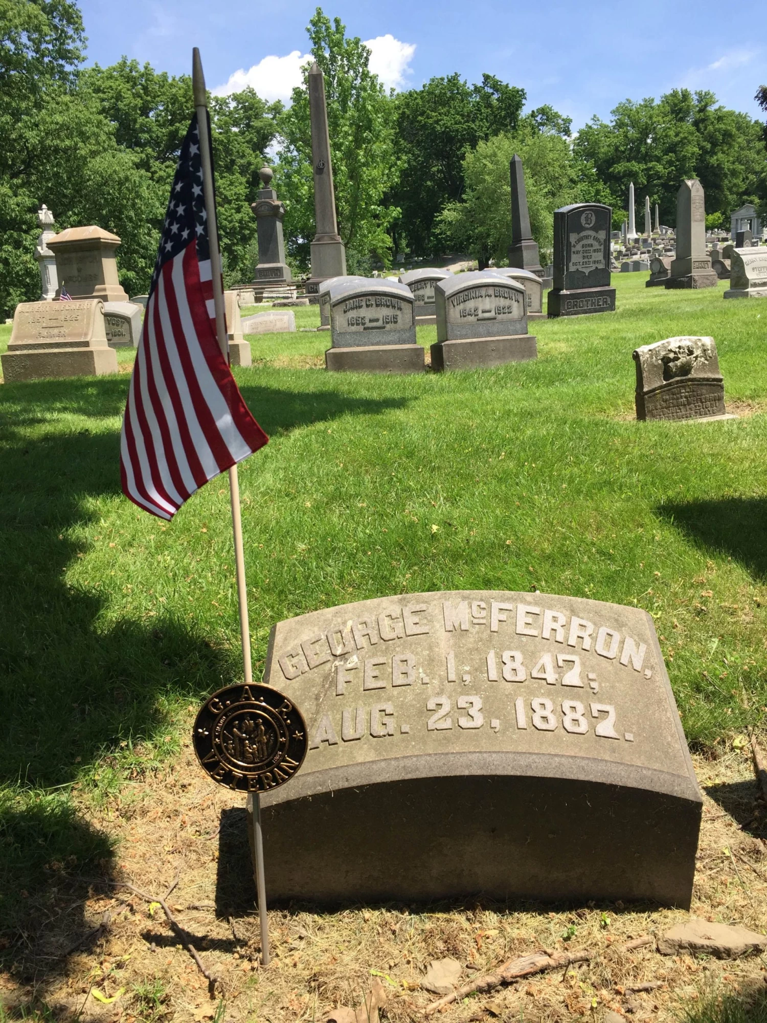 Civil War (GAR) Grave Marker - Choose Options 9 Civil War (GAR) Grave Marker - Choose Options - Image 9