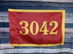 Boot Camp Platoon Number Guidon