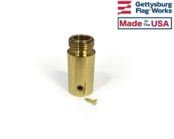 Finial Ferrule For Swedged Wood Pole