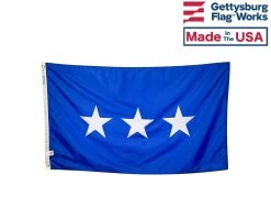 Air Force Lieutenant General (3 Star) - USAF Officer Indoor Flag - Choose Options