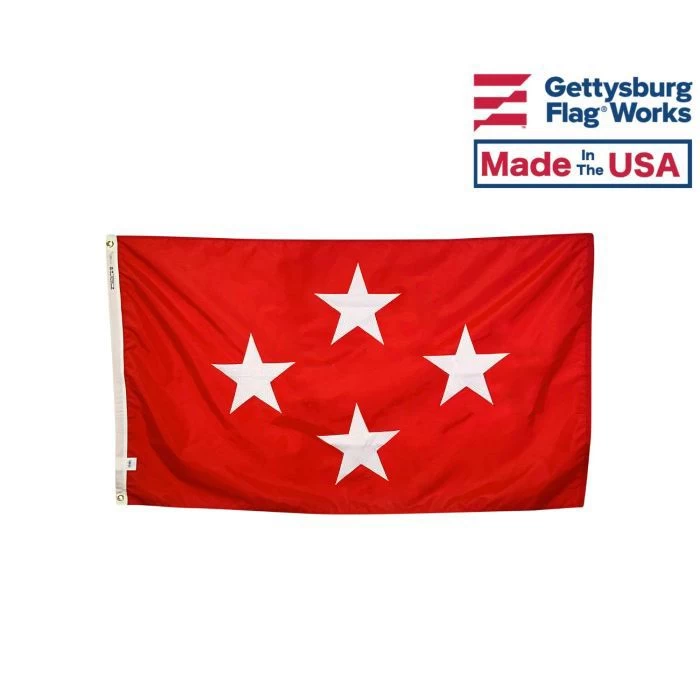 Marine Corps General (4 Star) - Marine Corps Officer Outdoor Flags 1 Marine Corps General (4 Star) - Marine Corps Officer Outdoor Flags
