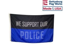 We Support Our Police Flag