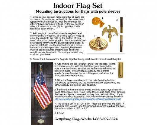ARMY NATIONAL GUARD INDOOR FLAG SET 6 ARMY NATIONAL GUARD INDOOR FLAG SET - Image 6