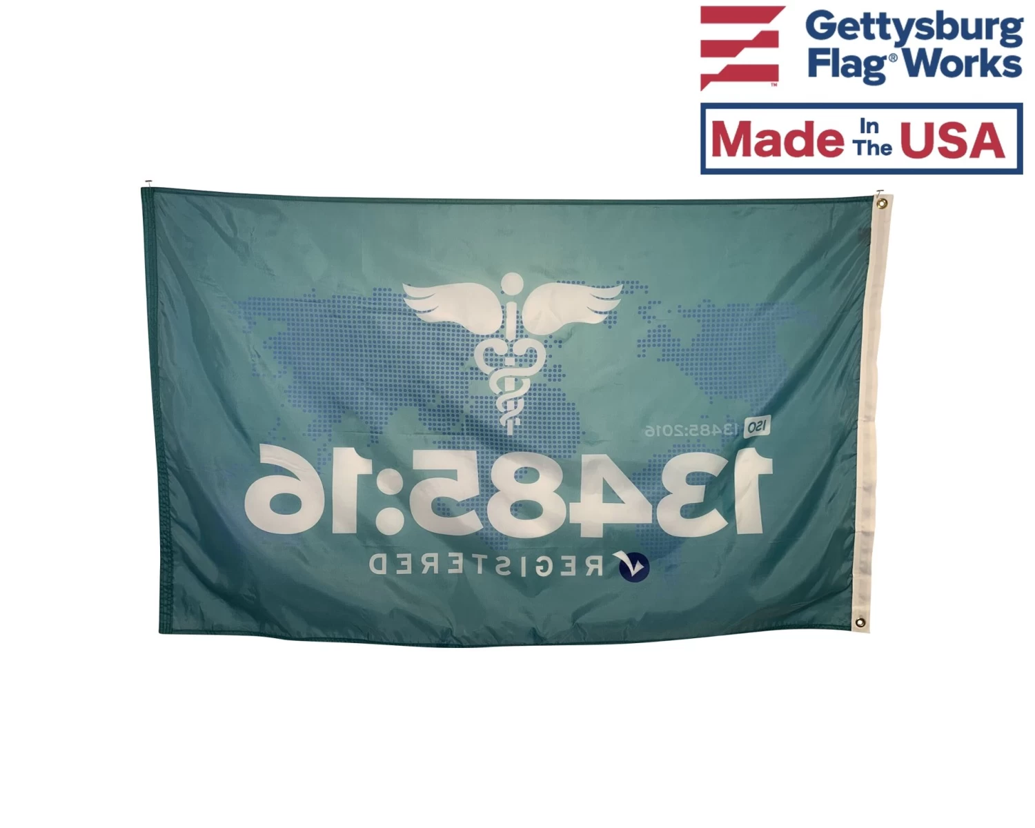 ISO 13485:2016 Flag 2 ISO 13485:2016 Flag - Image 2