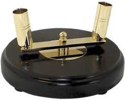 Signature Mahogany Floor Stand Two Hole 5 Signature Mahogany Floor Stand Two Hole -Flags and Banners Store mahogany2stand