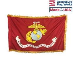 U.S. Marine Corps Applique Flag, 3x5