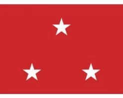 Marine Corps Lieutenant General (3 Star) - USMC Officer Indoor Flag - Choose Options
