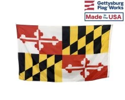 Maryland Flag - Outdoor -Flags and Banners Store maryland back