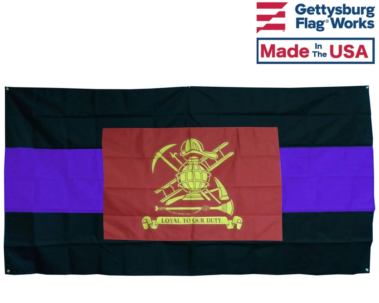 Fire Loyal Casket Drape 3 Fire Loyal Casket Drape - Image 3