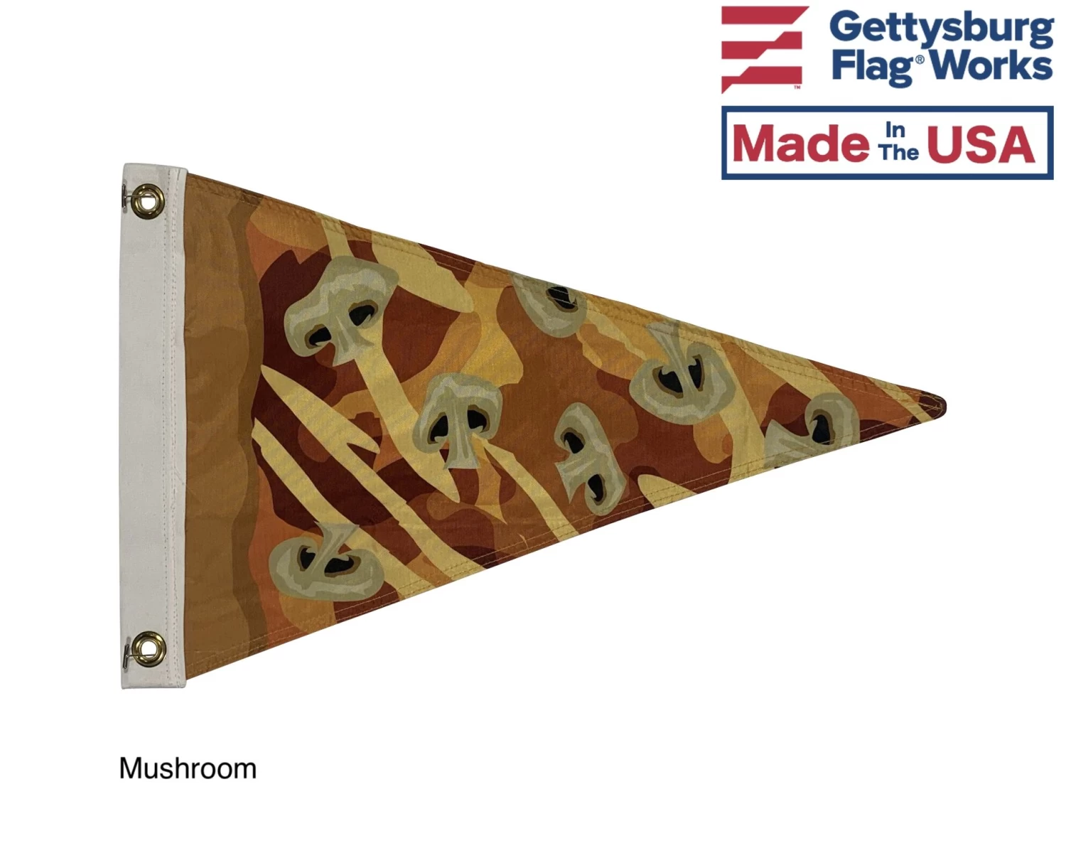Pizza Pennant Boat Flag- Choose Toppings 3 Pizza Pennant Boat Flag- Choose Toppings - Image 3