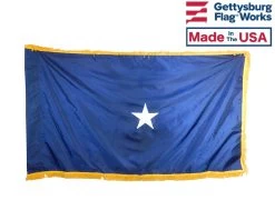 Navy Commodore Indoor (1 Star Lower Rear Admiral) - Naval Officer Indoor Flag - Choose Options