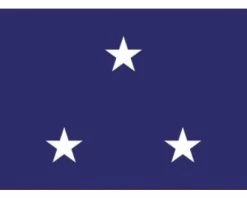 Navy Vice Admiral (3 Star ) - Naval Officer Outdoor Flags
