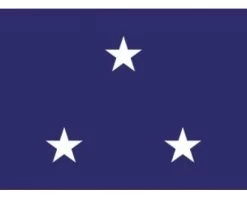 Navy Vice Admiral (3 Star) - Naval Officer Indoor Flag - Choose Options