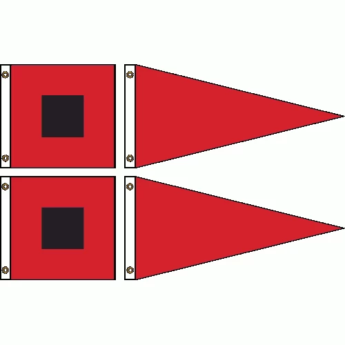 Storm Flag Warning Set 6 Storm Flag Warning Set - Image 6