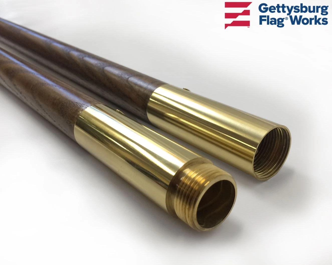 Hardwood Parade And Indoor Flagpole 1 Hardwood Parade And Indoor Flagpole