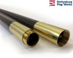 Hardwood Parade And Indoor Flagpole 17 Hardwood Parade And Indoor Flagpole -Flags and Banners Store oak brass fz b