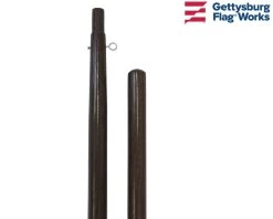 Hardwood Parade And Indoor Flagpole 18 Hardwood Parade And Indoor Flagpole -Flags and Banners Store oak chrome fz b