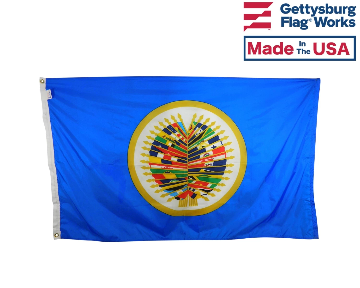 Organization Of American States Flag, O.A.S. 1 Organization Of American States Flag, O.A.S.