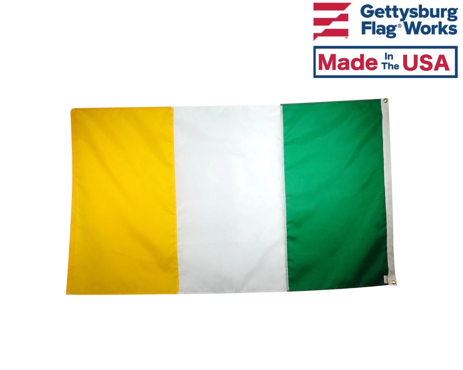 Offaly County Flag - 3x5' 2 Offaly County Flag - 3x5' - Image 2