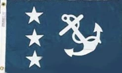 12x18" Officer Boat Flag - Past Commodore -Flags and Banners Store pastcommodore 1