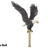 Painted Patriotic Flying Flagpole Eagle- Choose Sizes