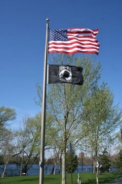 POW/MIA Outdoor Flag-NYLON 17 POW/MIA Outdoor Flag-NYLON -Flags and Banners Store photo pow with us