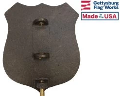 Police Grave Marker -Flags and Banners Store police bronze grave marker c