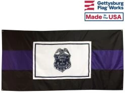 Police Department Casket Drape
