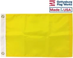 Quarantine Flag For Arrival In Port