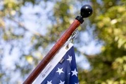 Oak Outrigger Flagpole -Flags and Banners Store r5 23394