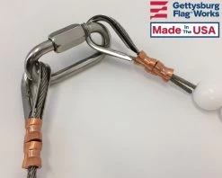 Beaded Retainer Rings-Choose Options 20 Beaded Retainer Rings-Choose Options -Flags and Banners Store retainer ring sm c