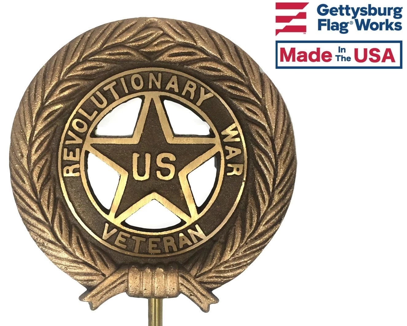 Revolutionary War Veteran Bronze Grave Marker 1 Revolutionary War Veteran Bronze Grave Marker