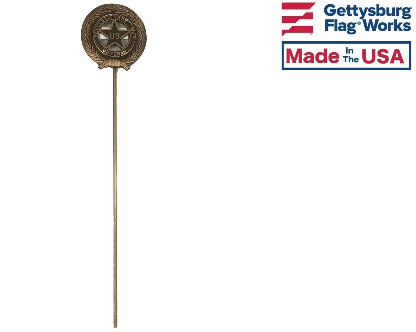 Revolutionary War Veteran Bronze Grave Marker 2 Revolutionary War Veteran Bronze Grave Marker - Image 2