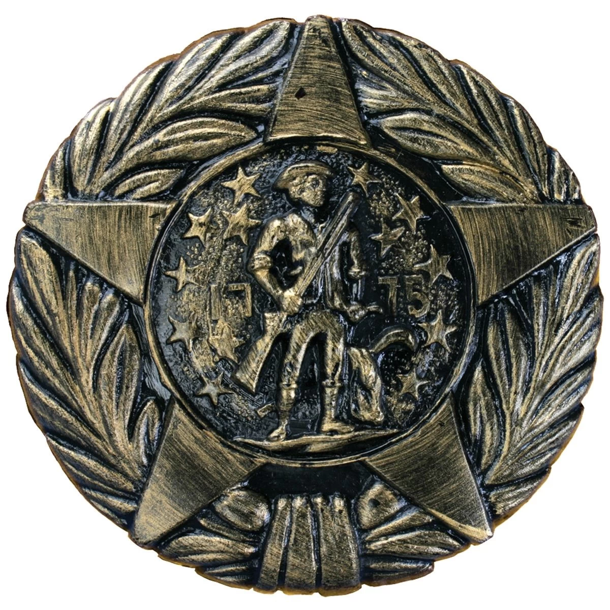 Revolutionary Minuteman Thermoplastic Grave Marker 2 Revolutionary Minuteman Thermoplastic Grave Marker - Image 2