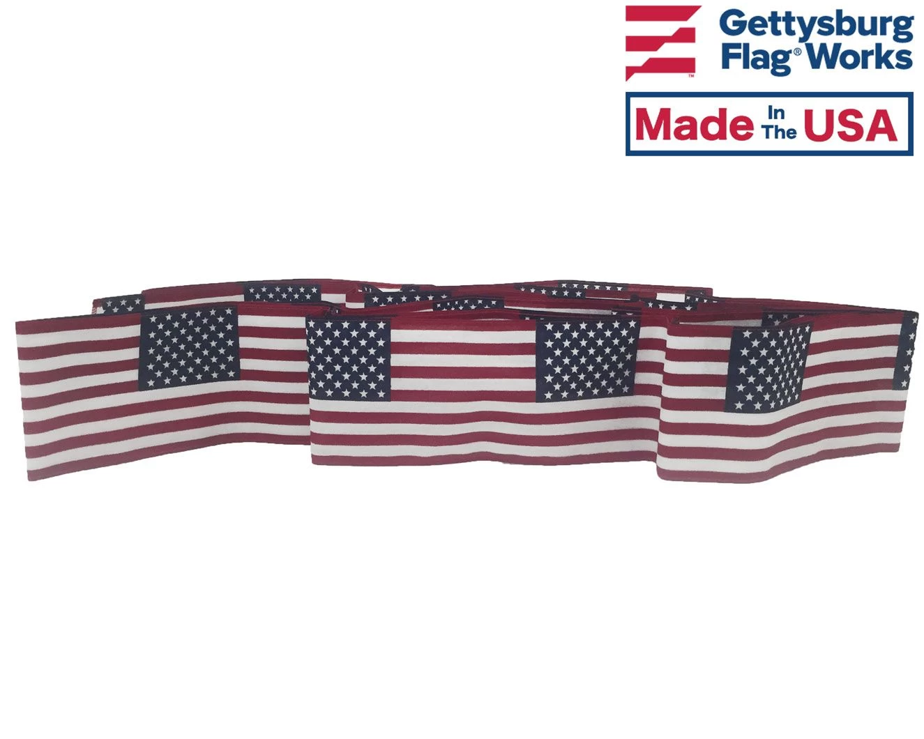 American Flag Roll Bunting 1 American Flag Roll Bunting