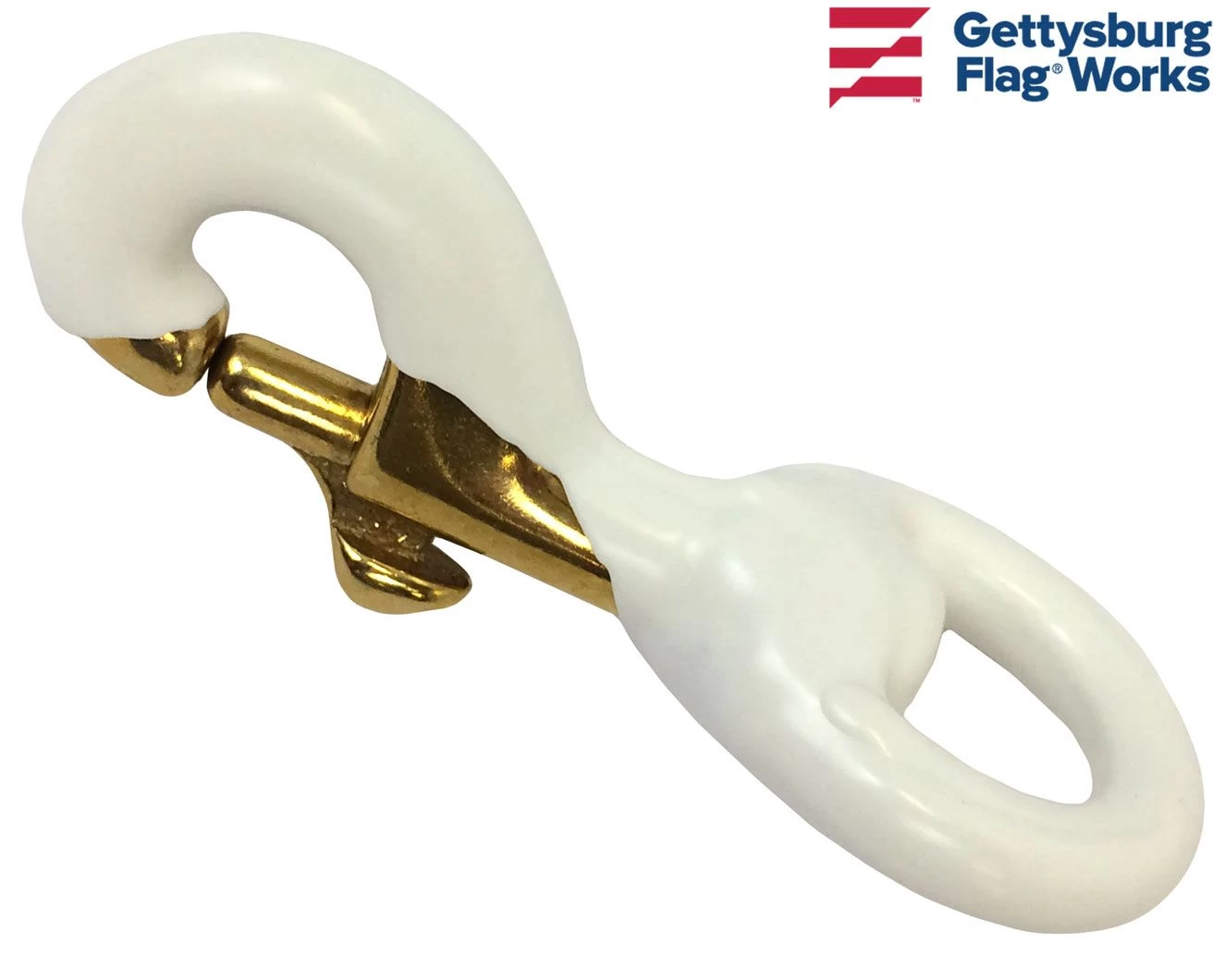 Rubber-Coated Brass Swivel Snap 3 Rubber-Coated Brass Swivel Snap - Image 3