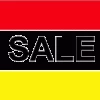 Sale Flag - Red/White/Yellow