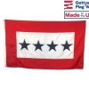 Service Star Flag (4 Blue Stars) - 3x5'