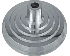 Elite Chrome Floor Stand - Choose Options -Flags and Banners Store silver elite floor stand 1