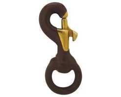 Rubber-Coated Brass Swivel Snap 8 Rubber-Coated Brass Swivel Snap -Flags and Banners Store snap rubber coated brass br
