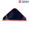 Vinyl Zipper Flag Case, Soft Plastic Triangle