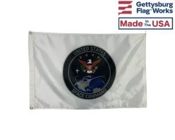 U.S. Space Command Flag -Flags and Banners Store space command front
