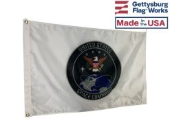 U.S. Space Command Flag -Flags and Banners Store space command side