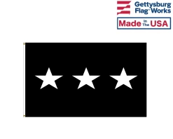 Space Force 3 Star Lieutenant General Outdoor Flag