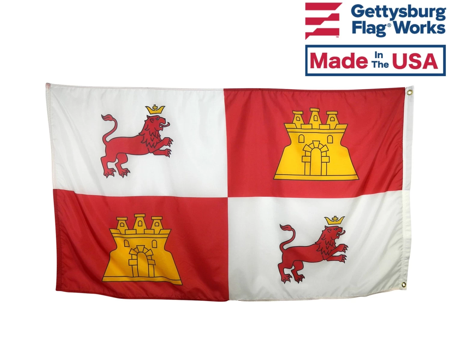 Spain Historical Royal Standard Flag ("Old Spain") 2 Spain Historical Royal Standard Flag ("Old Spain") - Image 2