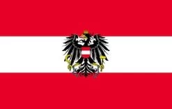 Austria Flag (With Eagle)